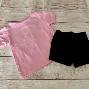 Outfit 2 Pc Tee And Shorts 18-24 Mo